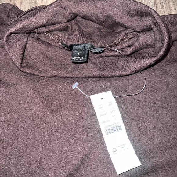 J. Crew Long Sleeve Turtleneck Size L | New (Tags) - Picture 3 of 5